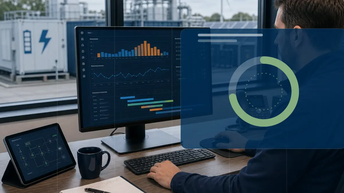 Energy market dashboard with EPEX and price data for CBAM Carbon Border Adjustment Mechanism