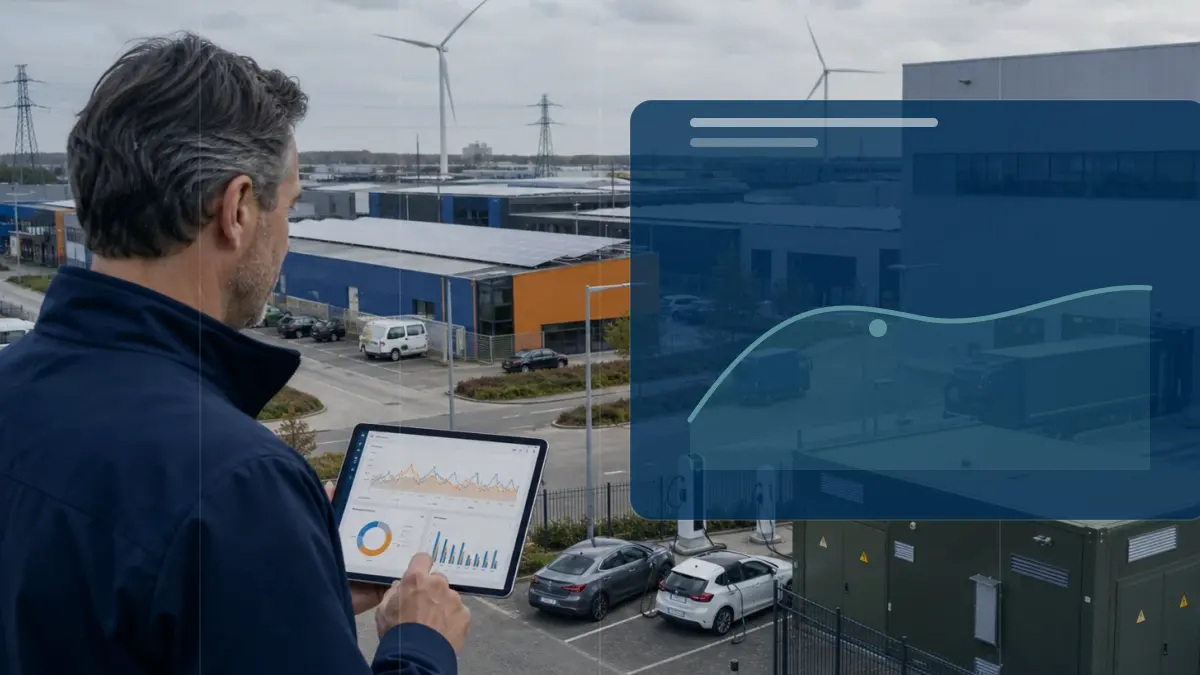Netcongestie en netcapaciteit op een bedrijventerrein voor netcapaciteit beter benutten