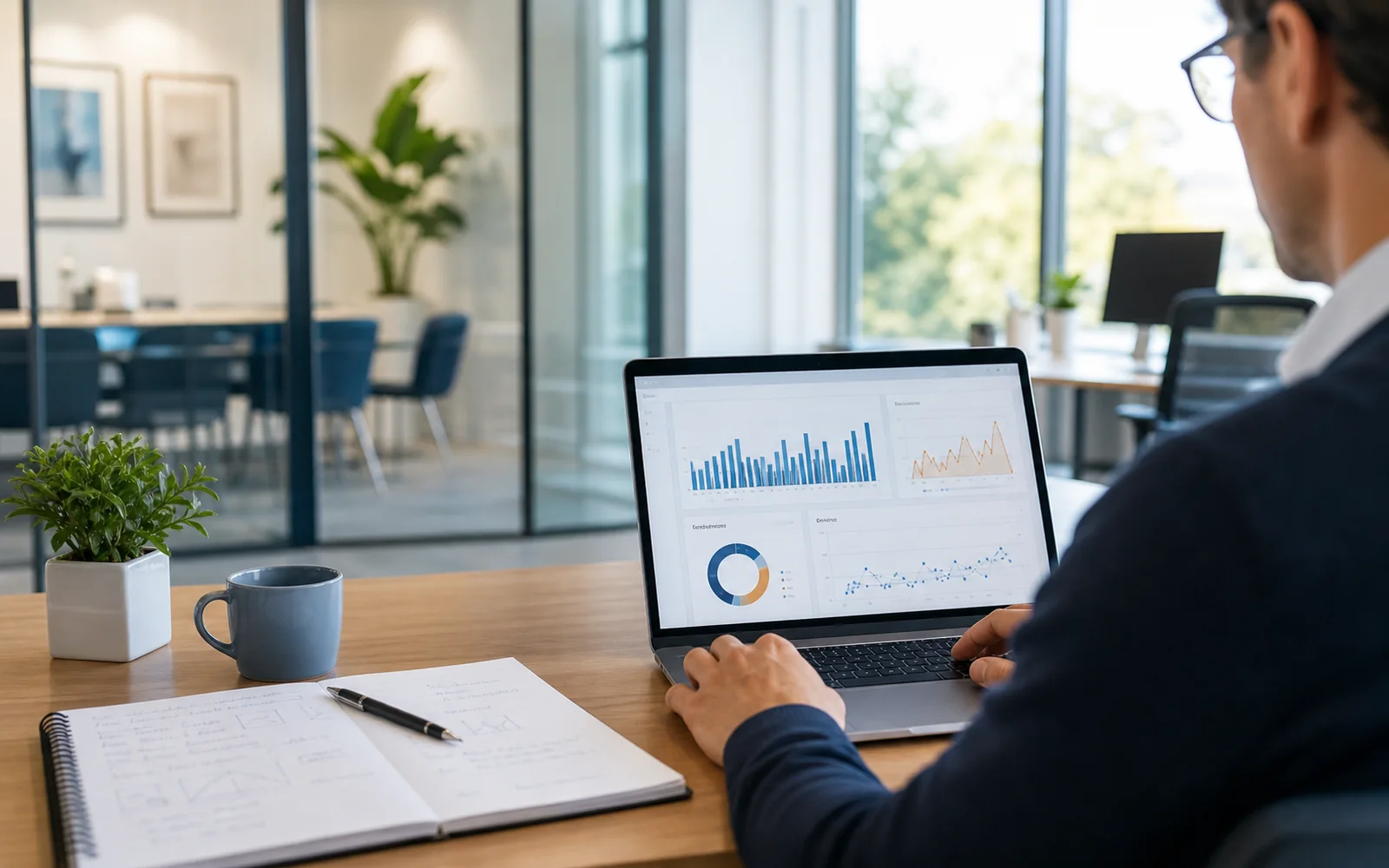 Energy Intelligence dashboard dat energiedata vertaalt naar beslisinformatie