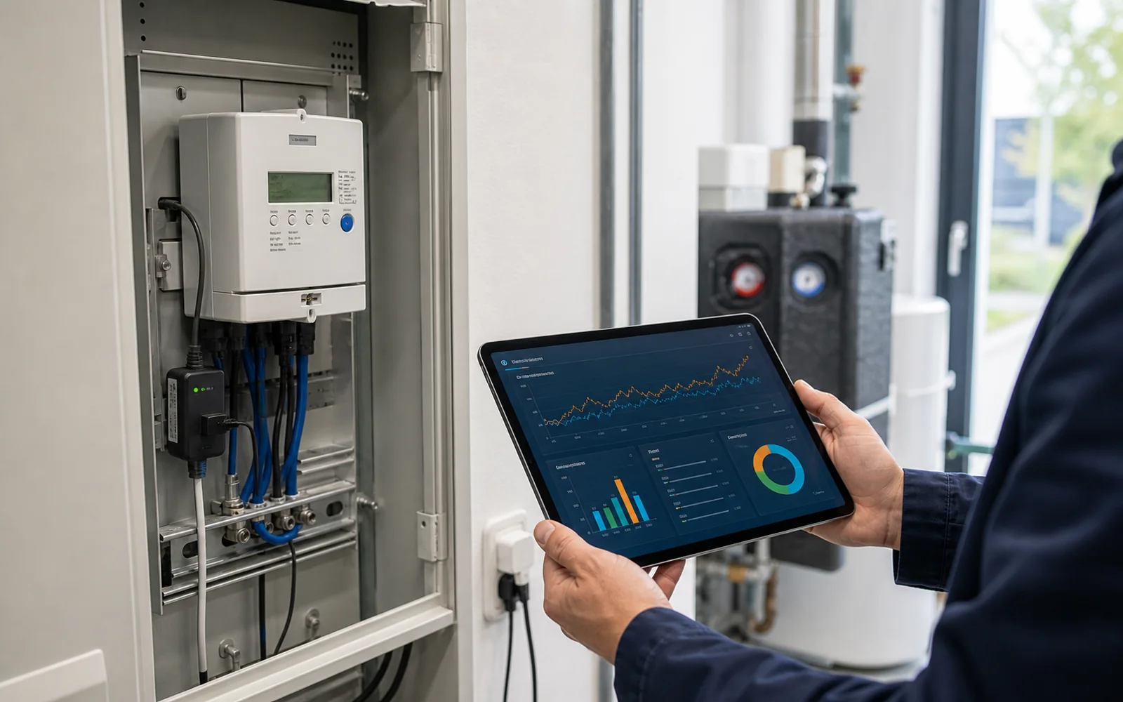 Slimme meterdata uitlezen en analyseren in een energieplatform