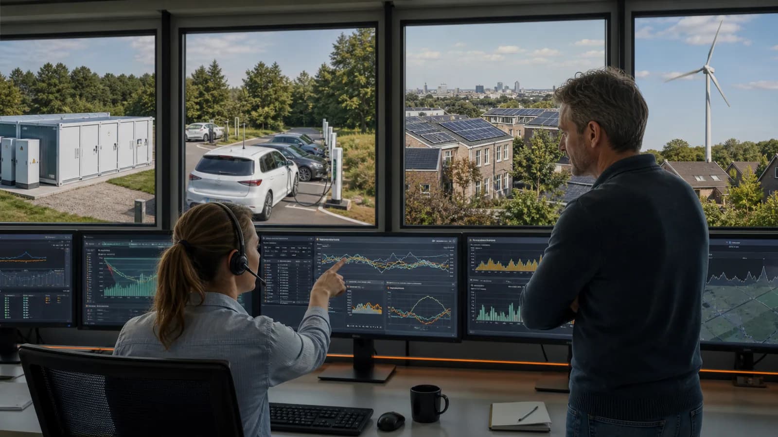 Lokaal energiesysteem en community energy voor rol aggregator voor coöperaties