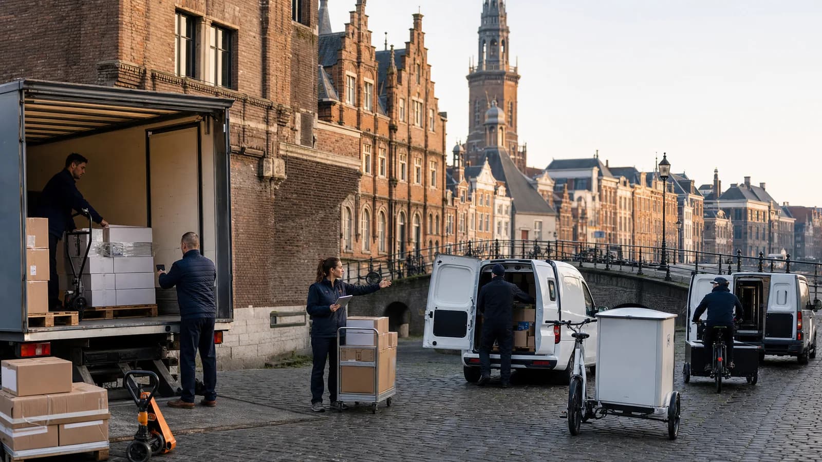 Business charging infrastructure and smart charging for Zero-emission zones (ZE zones)