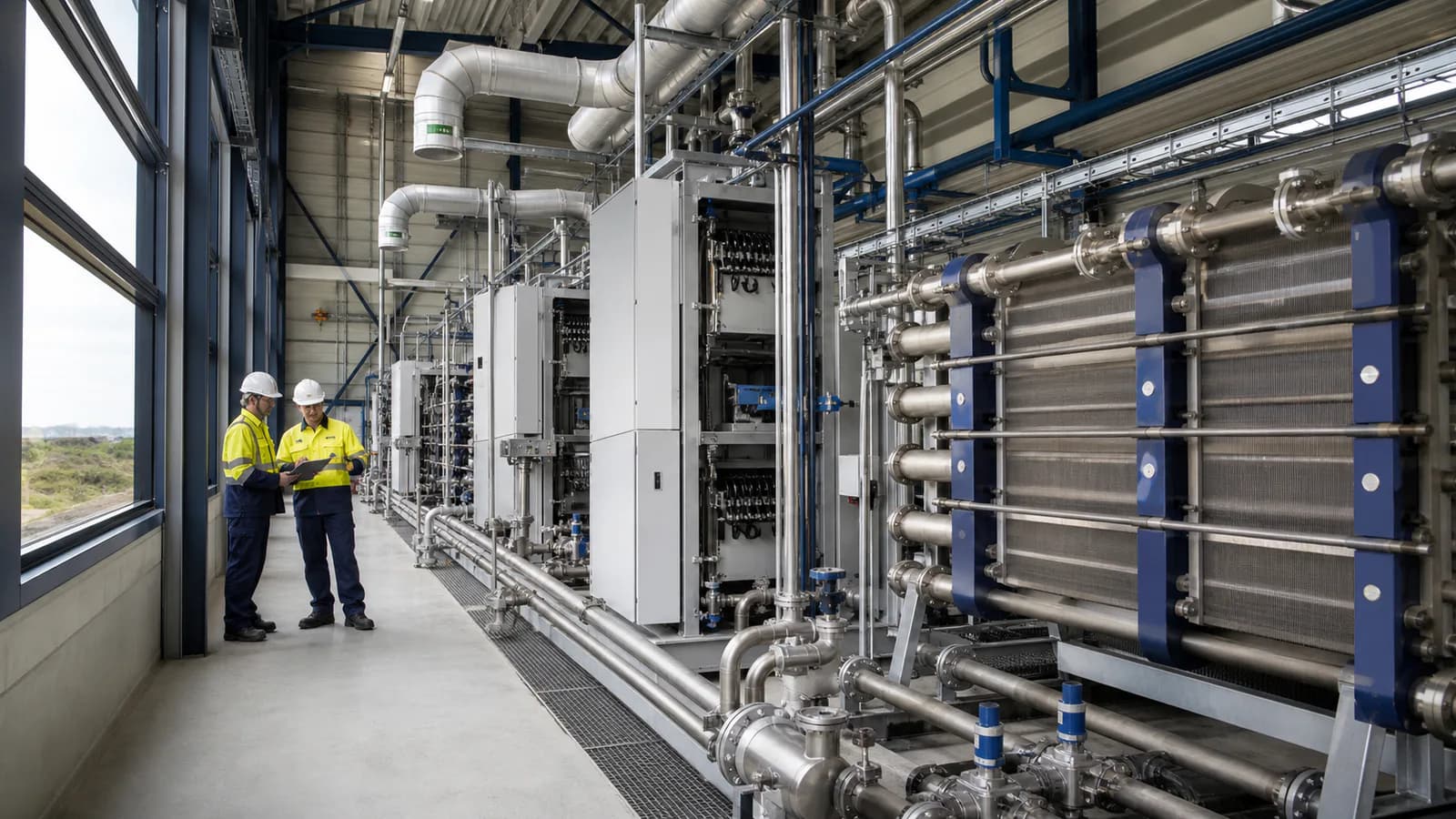 Opwek en opslag in een zakelijk energiesysteem voor elektrolyse uitleg