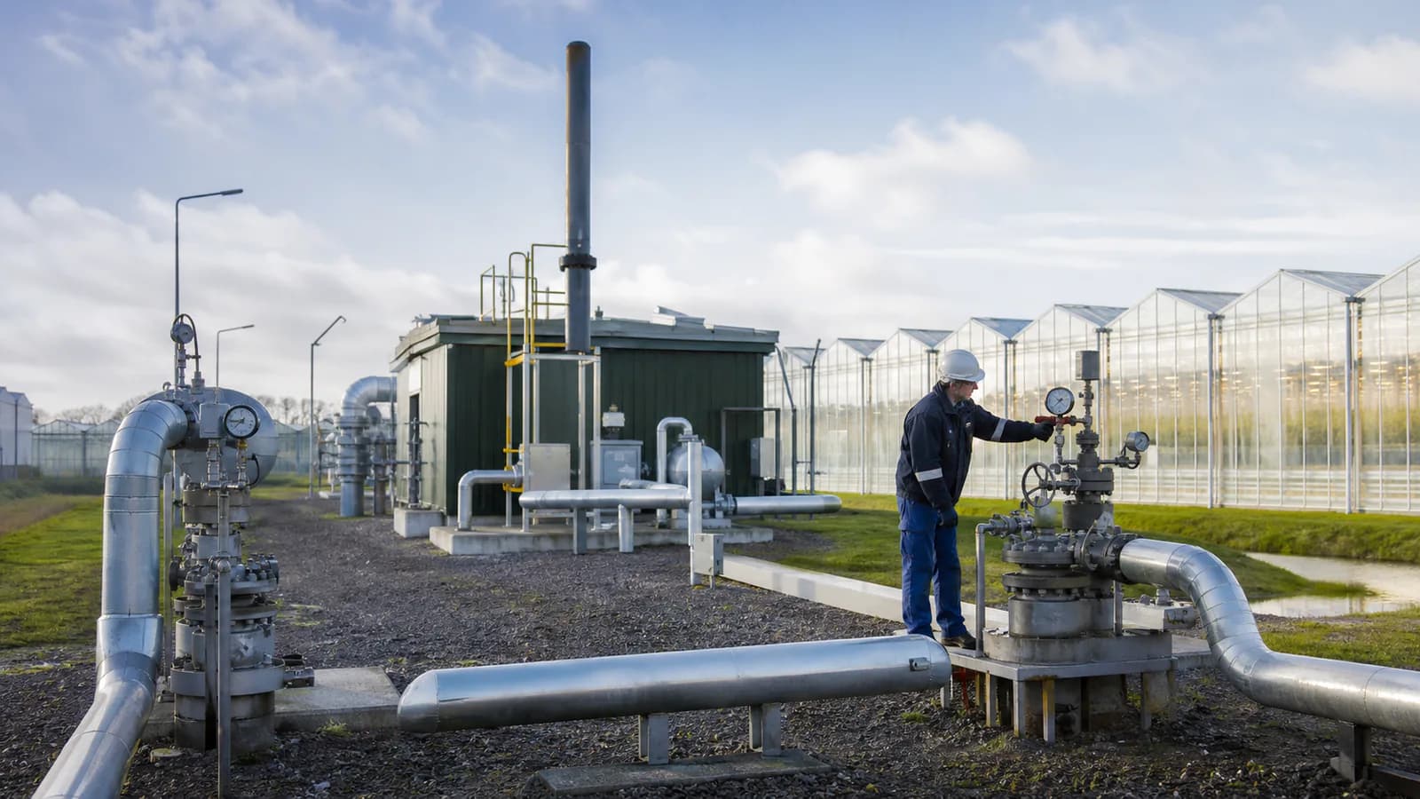 Opwek en opslag in een zakelijk energiesysteem voor geothermie uitleg