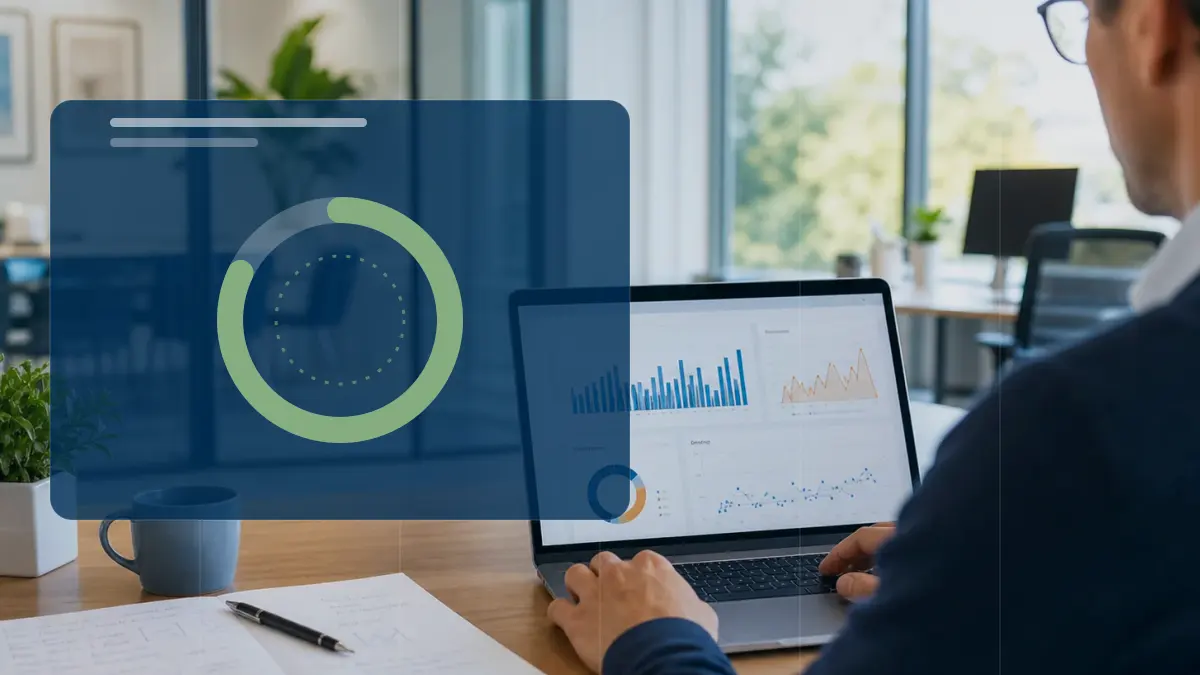 Energy Intelligence dashboard met energiedata en KPI's voor datakwaliteit in energiemonitoring