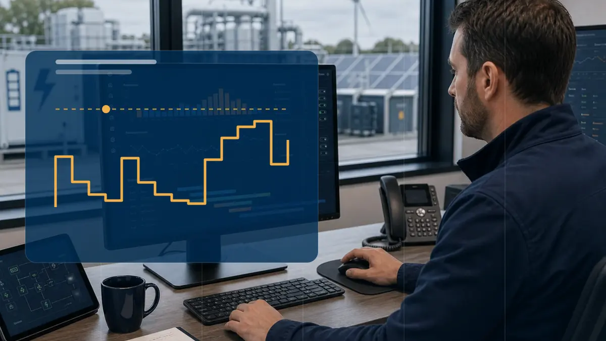 Energiemarkt dashboard met EPEX en prijsdata voor garanties van oorsprong GvO