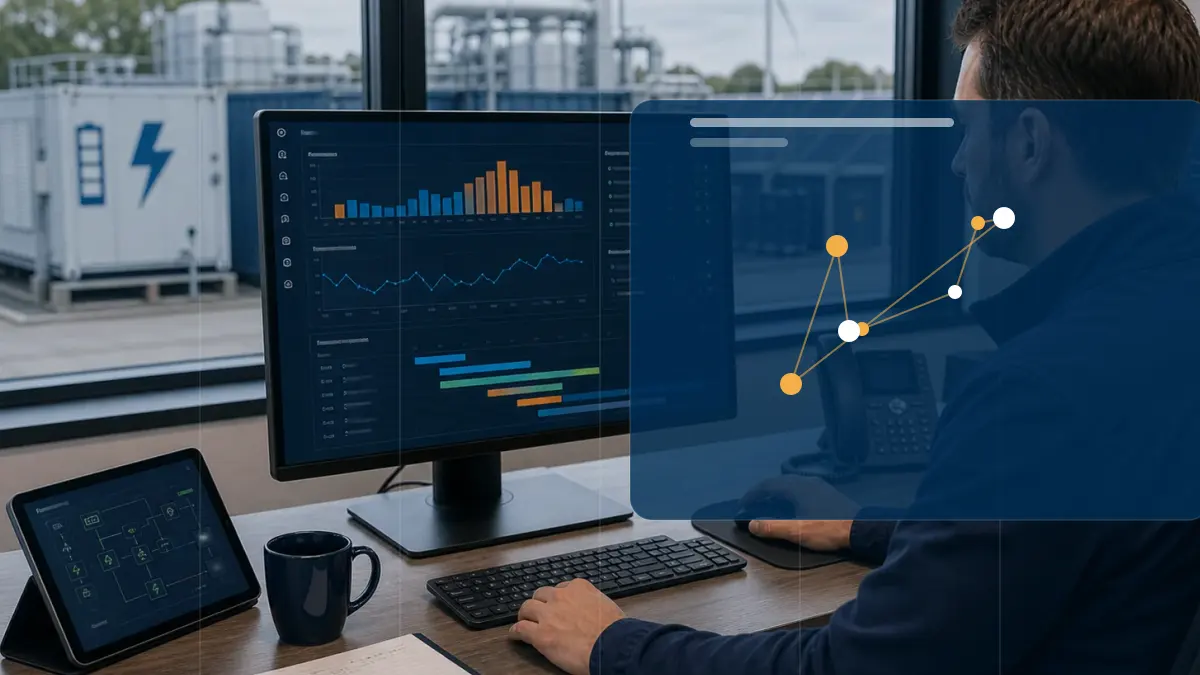 Energy market dashboard with EPEX and price data for Negative electricity prices explained
