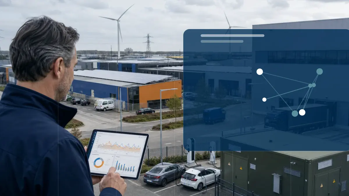 Netcongestie en netcapaciteit op een bedrijventerrein voor oorzaken netcongestie Nederland