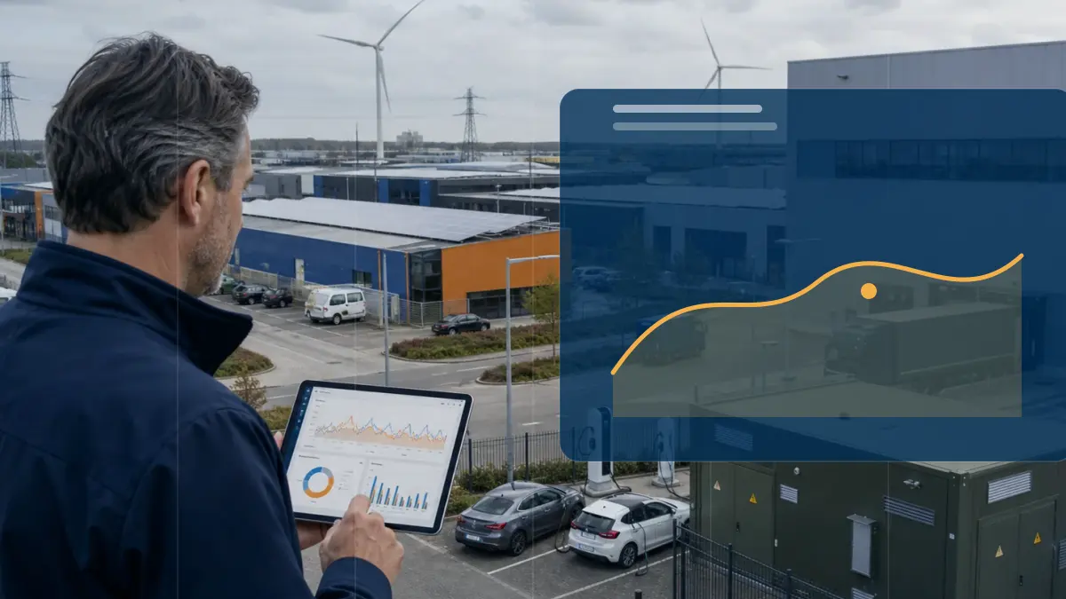 Netcongestie en netcapaciteit op een bedrijventerrein voor TSO vs. DSO