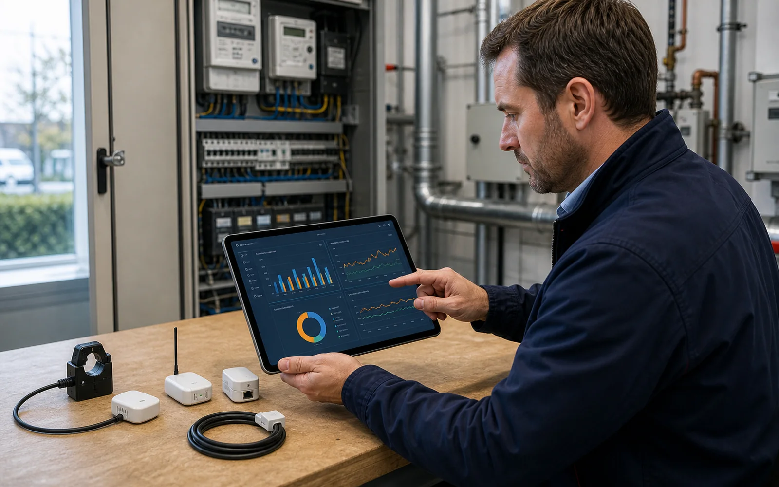 Energie besparen met bestaande meetdata en gerichte sensoren