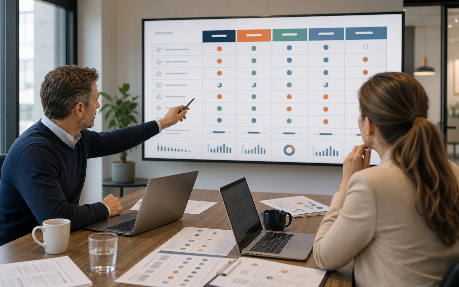 Selectie van energiemanagement-aanbieders en platformen