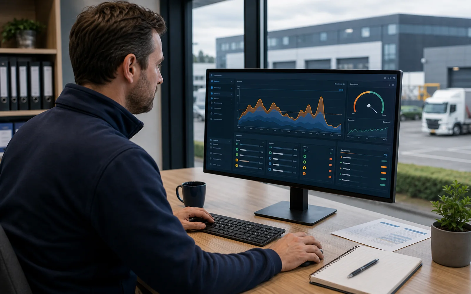 Netcongestie software met piekanalyse en capaciteitsmanagement