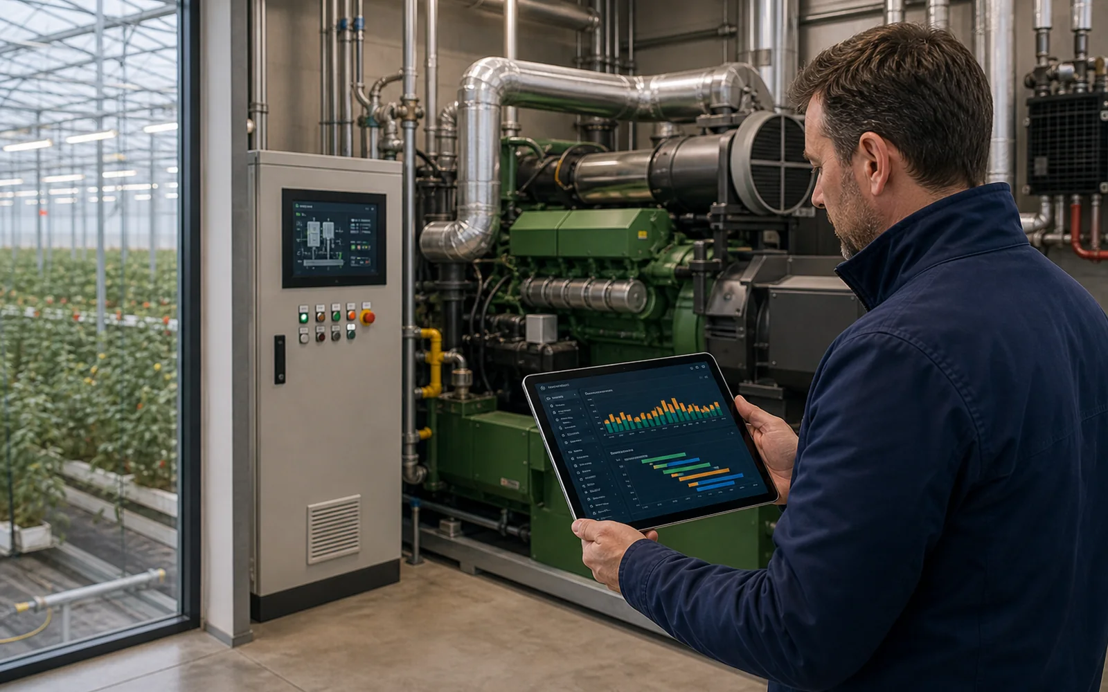 WKK-sturing met energiemarkt en prijsdata