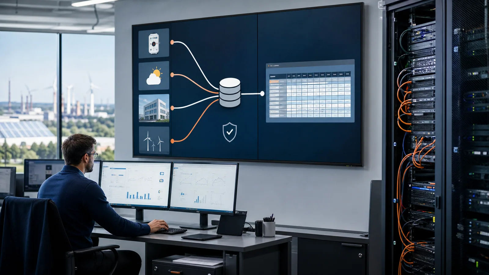 AI en datatechnologie voor energiemanagement voor data lake voor energiedata