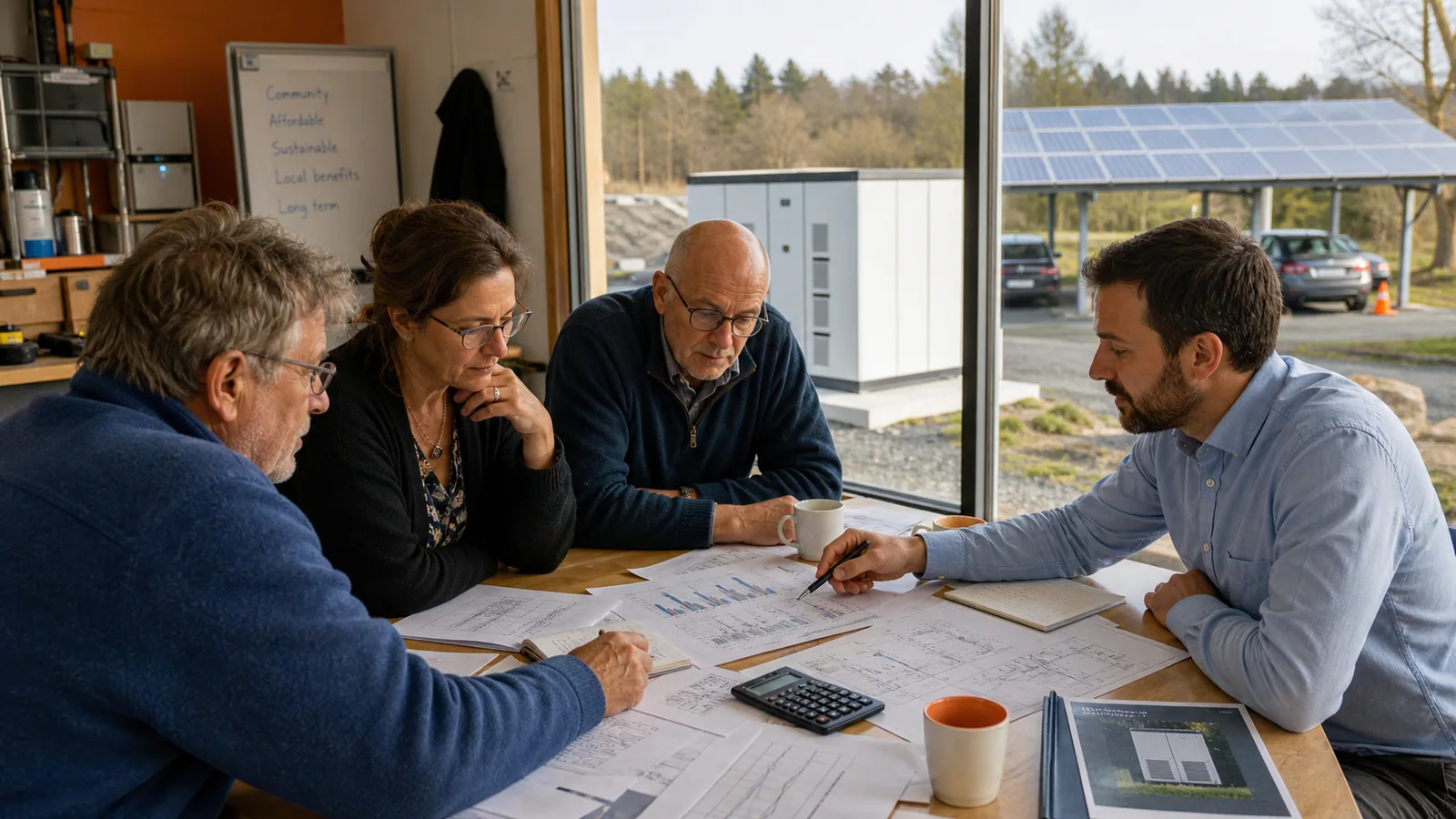 Lokaal energiesysteem en community energy voor smart energy community business case